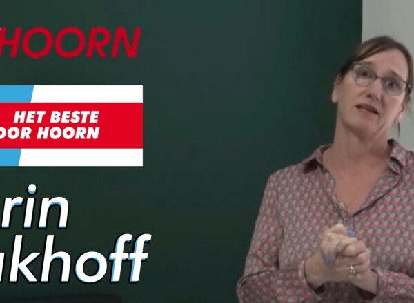 Karin Hakhoff, de sociale en ondernemende lijsttrekker van ÉénHoorn.