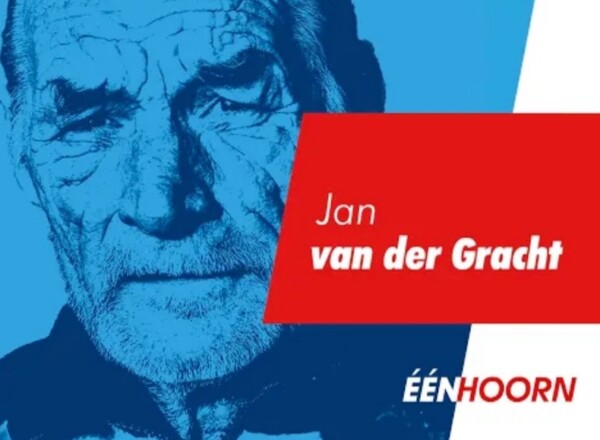 Jan van der Gracht staat op nr. 20 op de lijst van ÉénHoorn. Hij is echt Hoorns icoon.