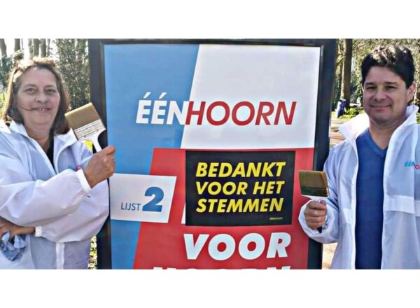 ÉénHoorn bedankt alle kiezers van Hoorn, Blokker en Zwaag voor hun stem.