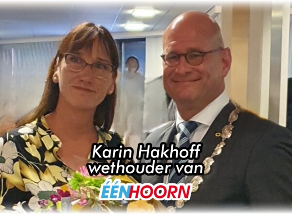 Karin Hakhoff is de eerste wethouder van ÉénHoorn.