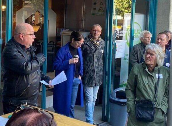 Karin Hakhoff en Guido Breuker liepen mee.