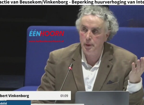 Motie ÉénHoorn: Ga in gesprek om huurverhoging te beperken